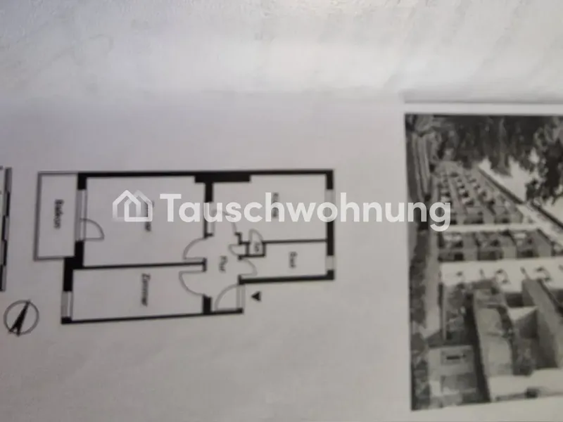 Tauschwohnung: 2 Zimmer gegen 3 Zimmer  plänterwald — photo 1